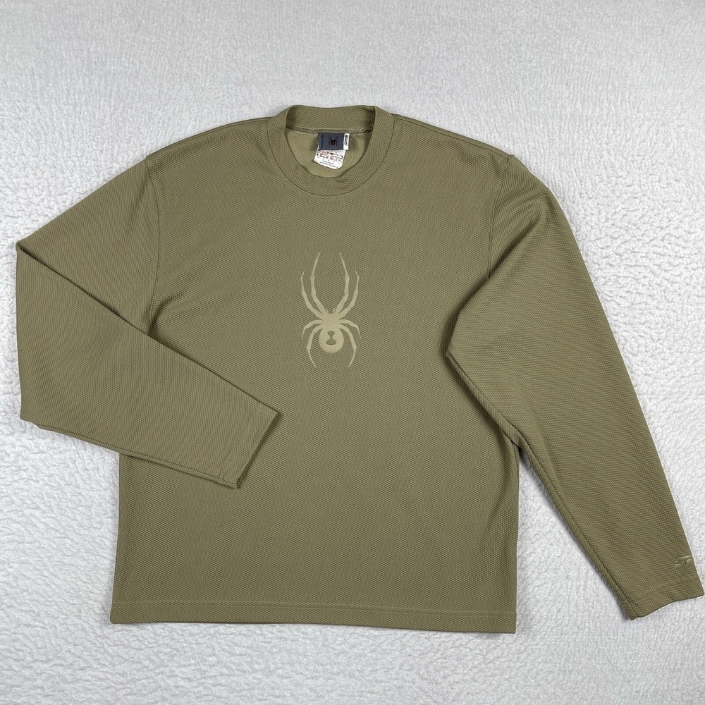 Spyder Shirt Mens Small Pullover Active Outdoors Hiking Casual Travel Vacation